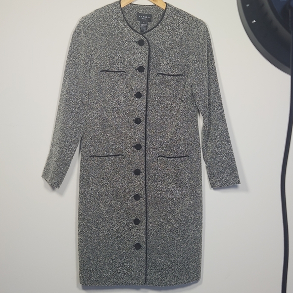 Vintage Virgo Long Jacket Dress - Picture 2 of 10